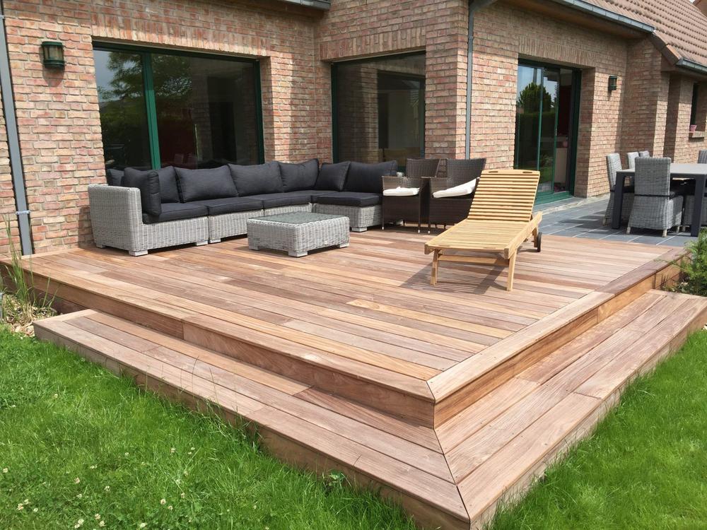 terrasse surélevée